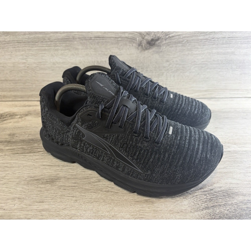 Altra Torin Shoes Mens 8.5 Black Running Sneakers Low Top AL0A5472001 No Insoles